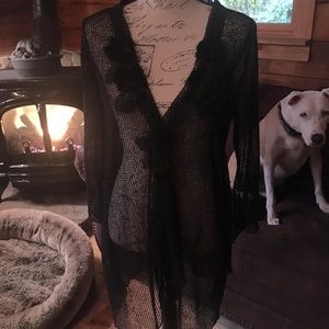 Dressy Evening Shawl Like Top